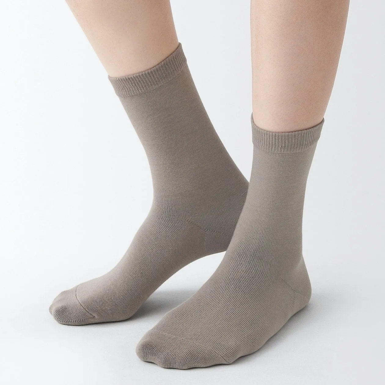 Right Angle 3 Layer Loose Top Socks