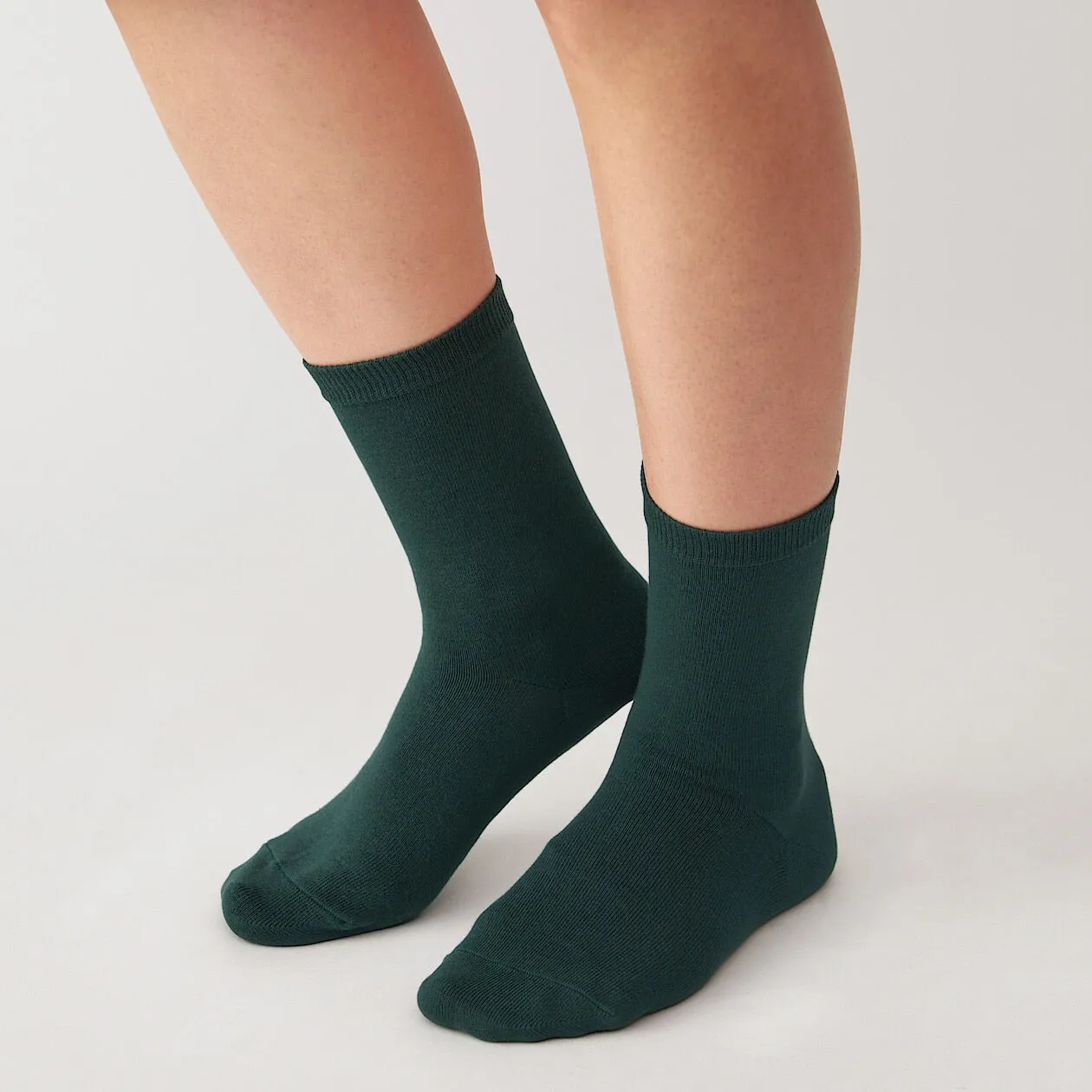 Right Angle 3 Layer Loose Top Socks
