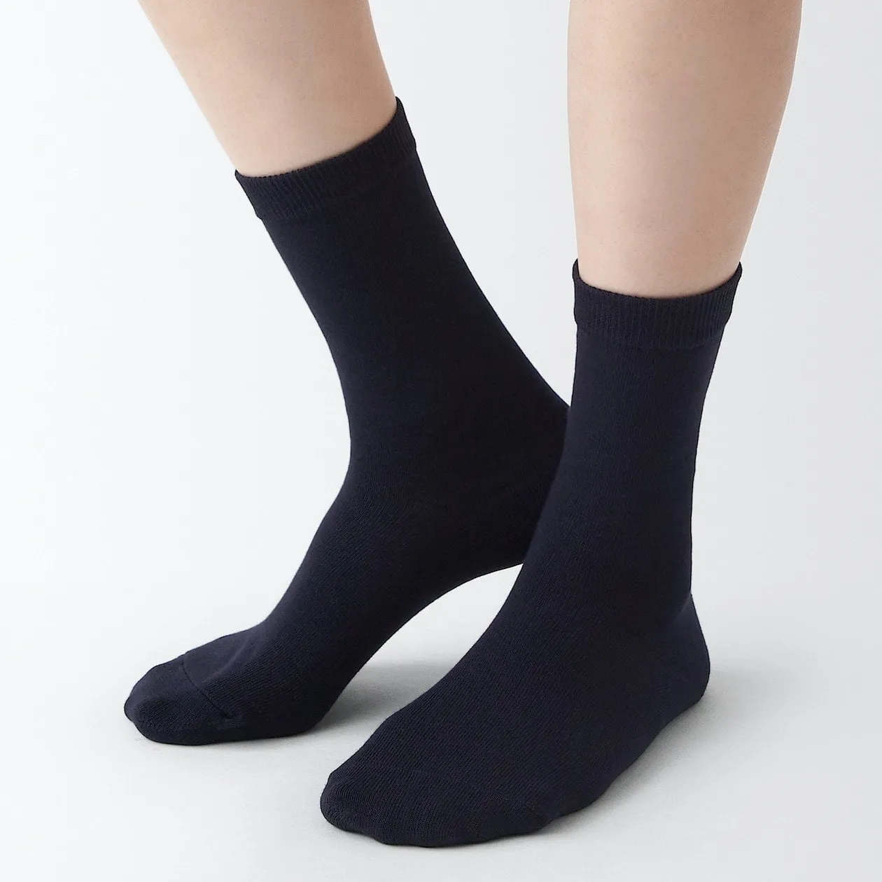 Right Angle 3 Layer Loose Top Socks