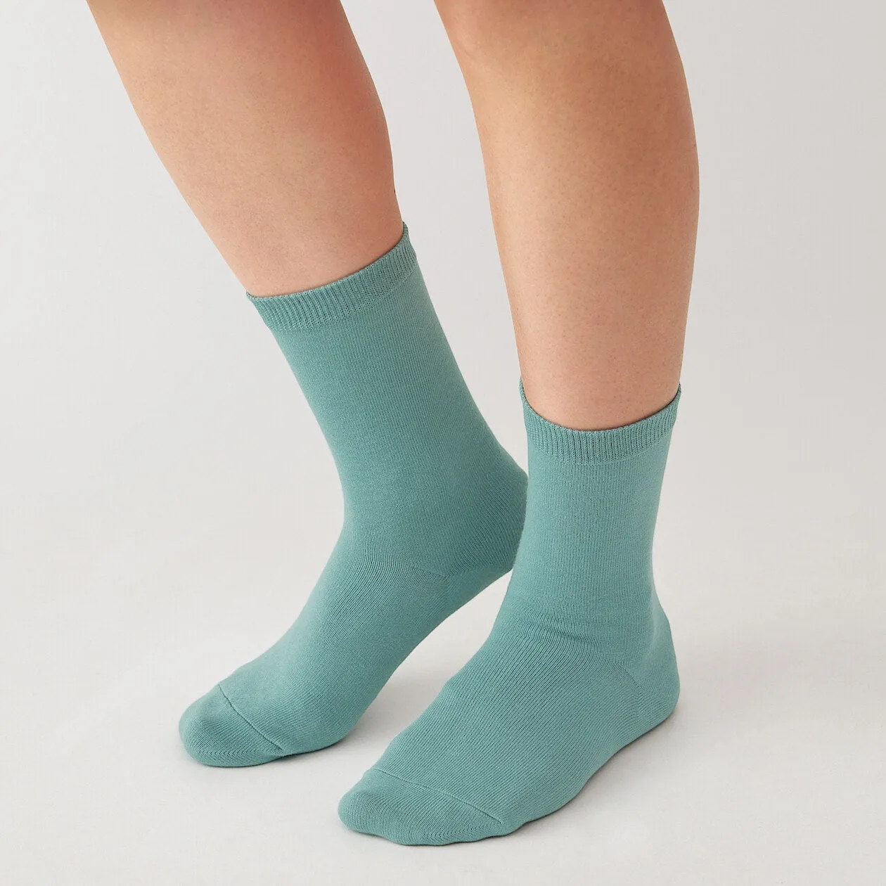 Right Angle 3 Layer Loose Top Socks