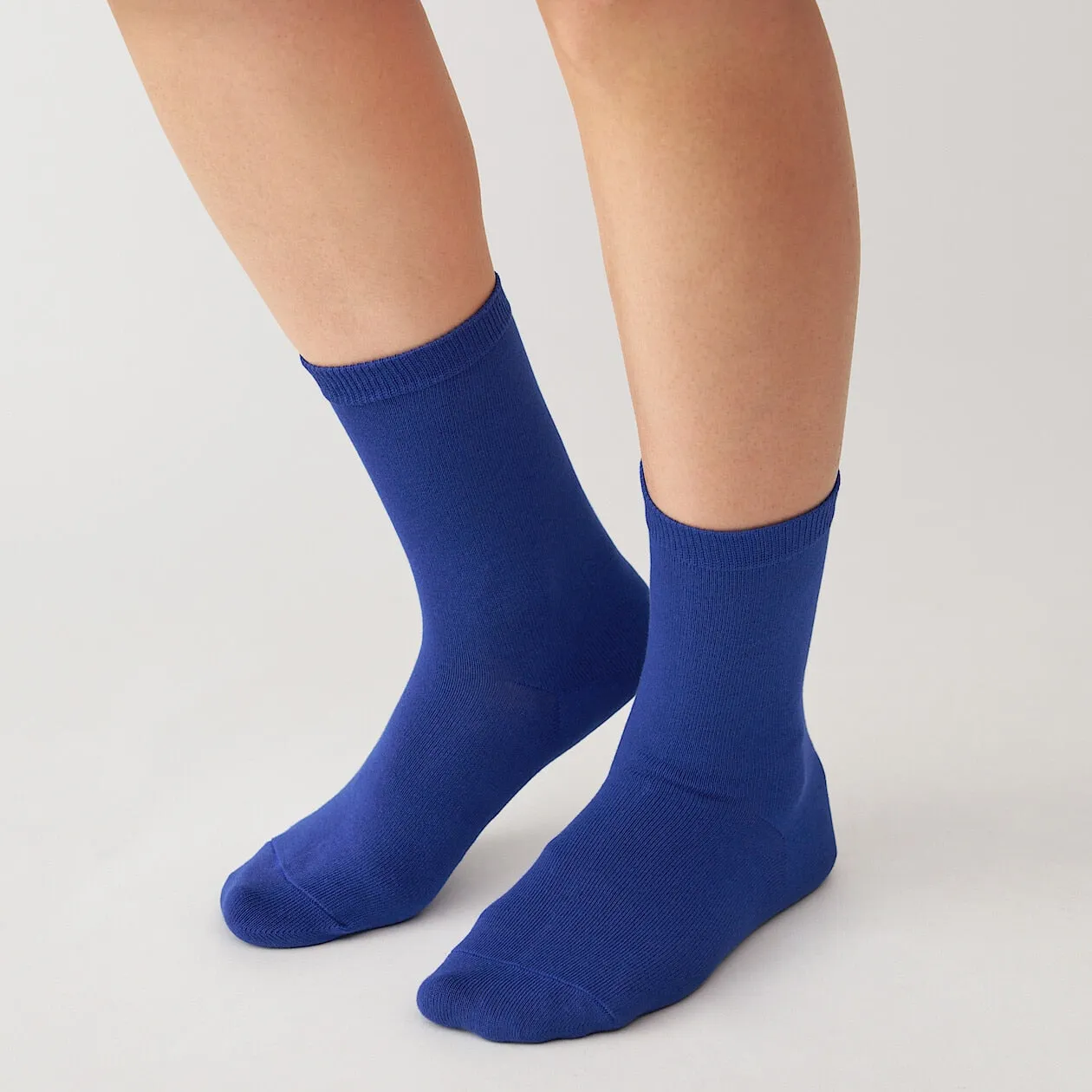Right Angle 3 Layer Loose Top Socks