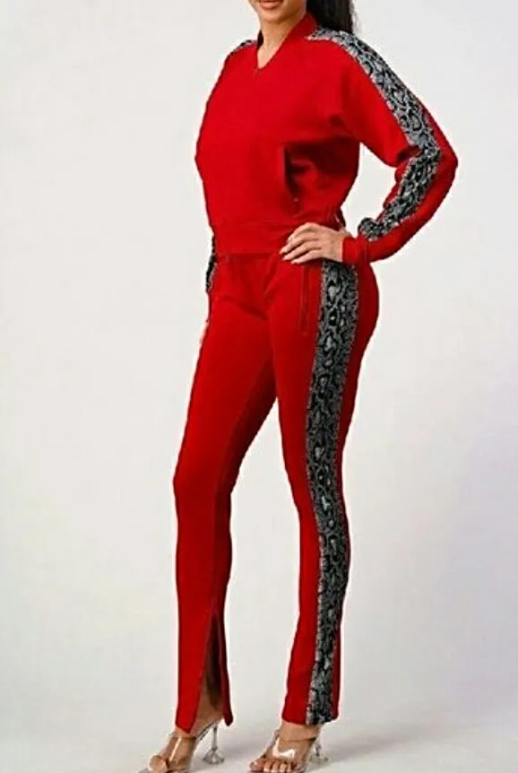 Round Midnight 2pc Jogger /Track Set