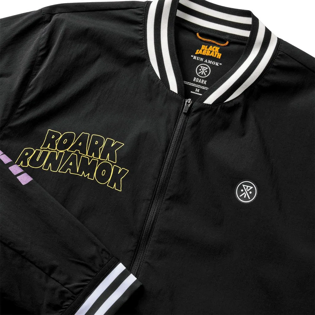 Run Amok x Black Sabbath "Roadie" Bomber Jacket