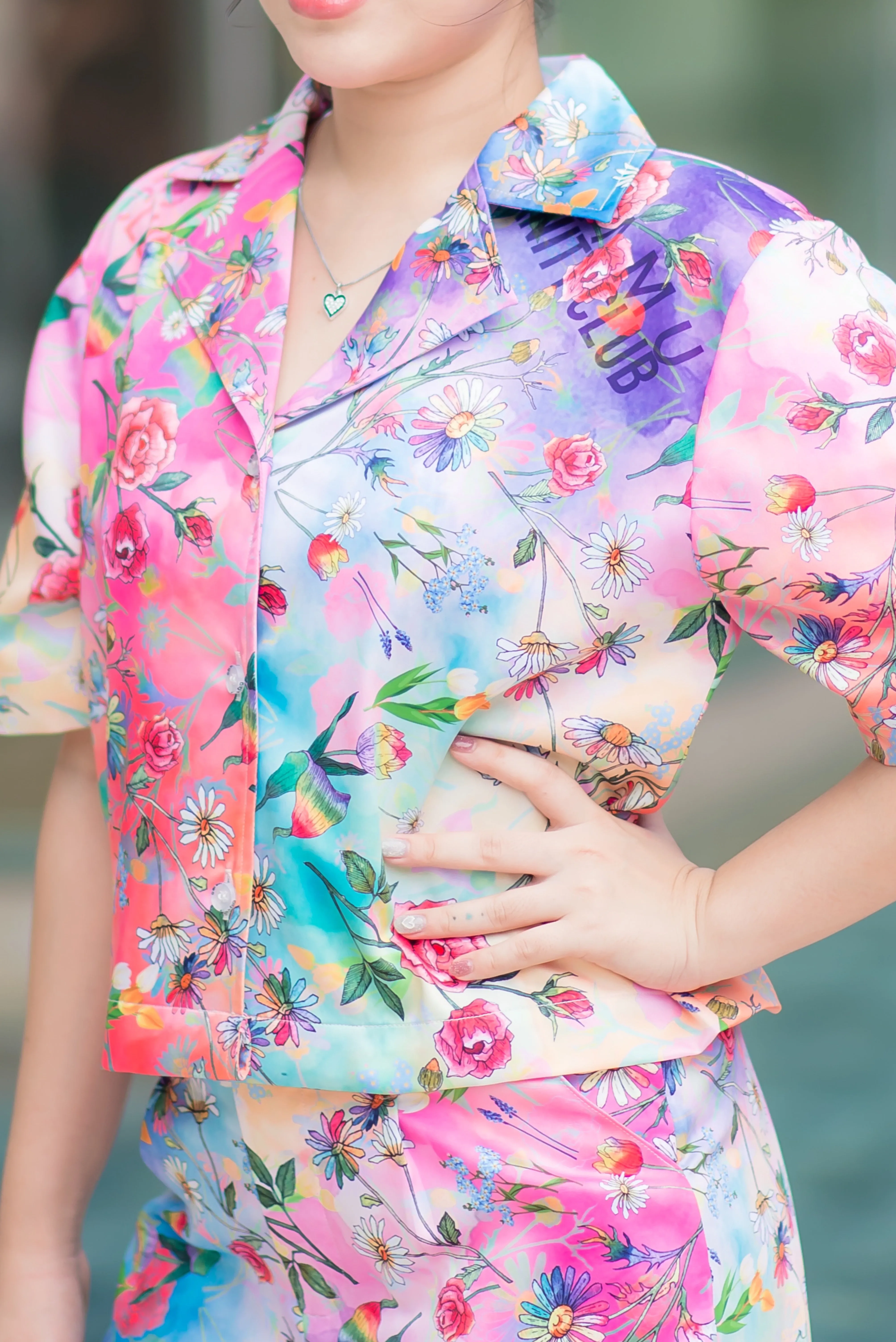 SAAMU X VANITY Crop Shirt