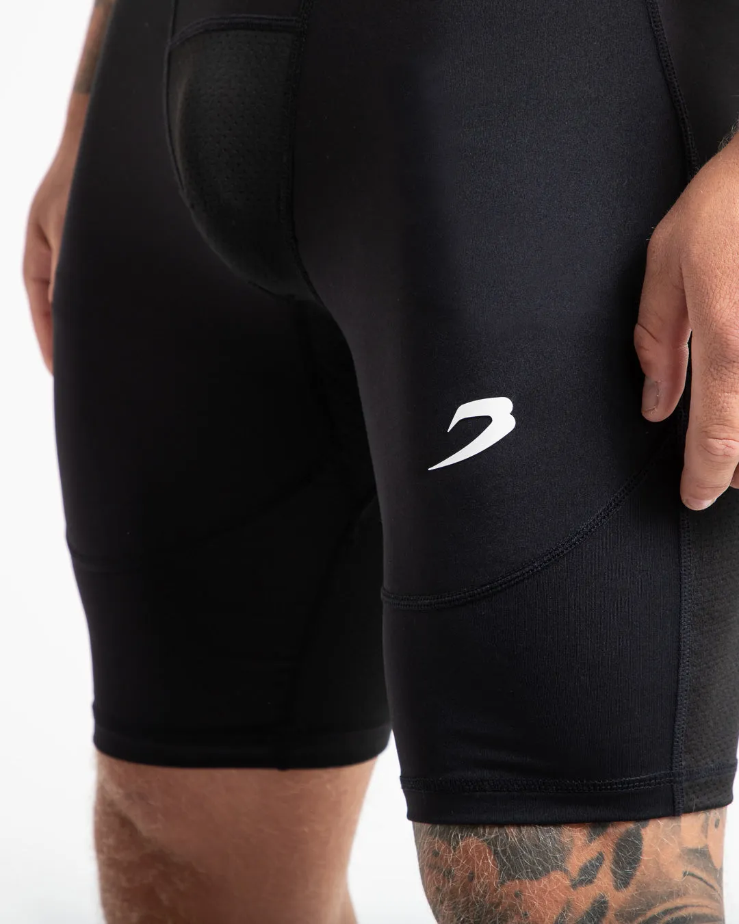 Saddler Compression Shorts - Black