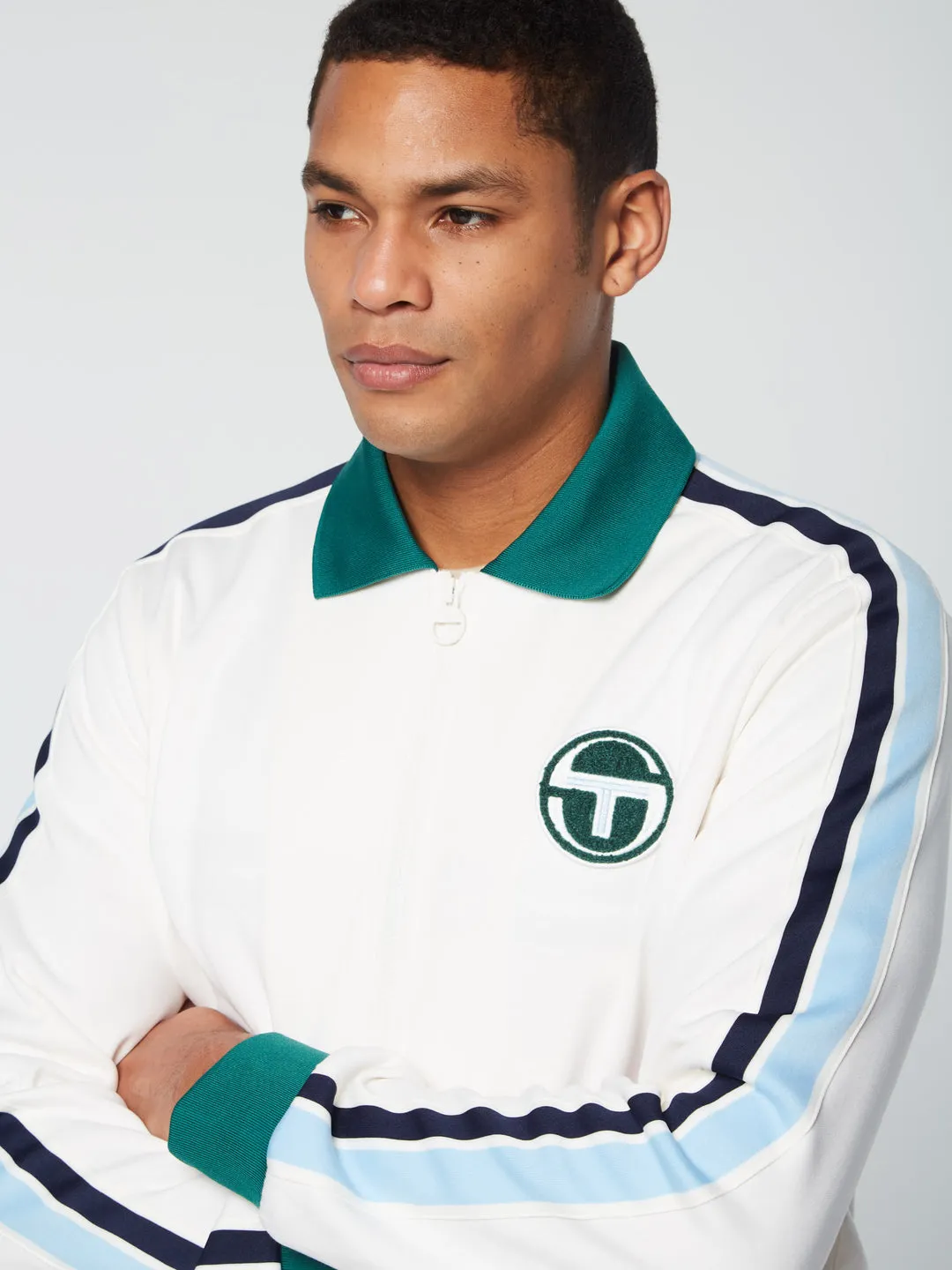 Sergio Tacchini MONTE TRACK JACKET ARCHIVIO- GARDENIA & PANTS SET