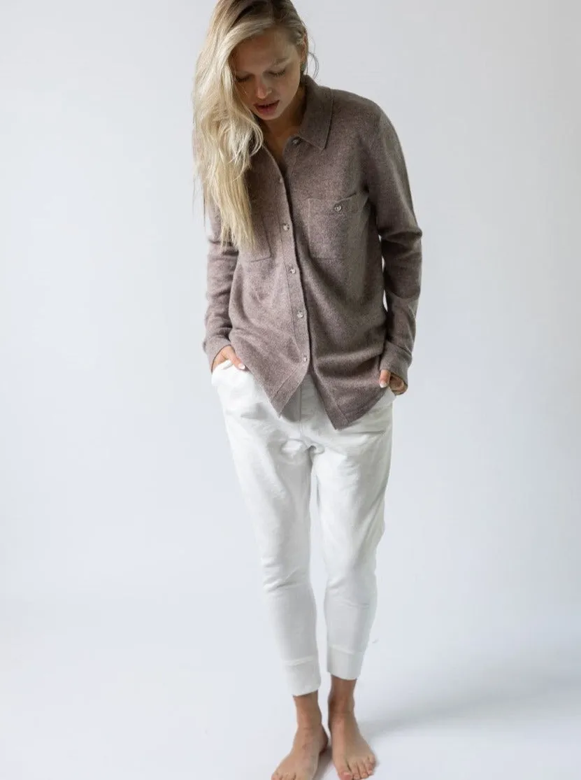 Sharon Cashmere Button-Down