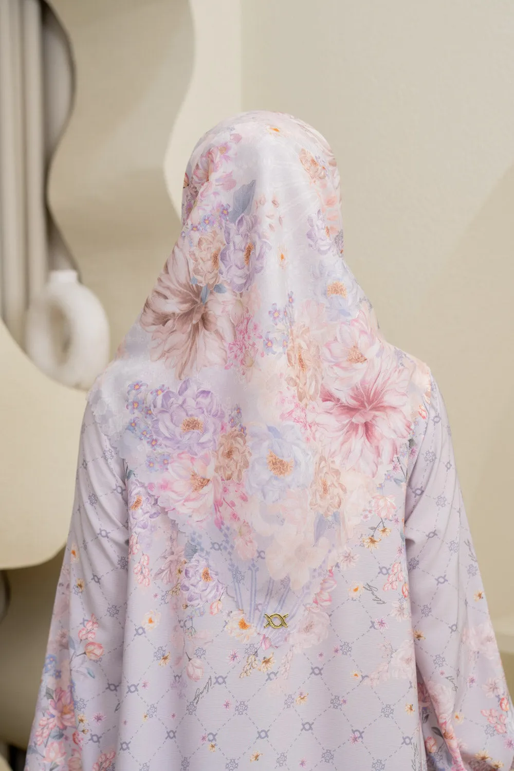 Sikka Scarf Misty Snow
