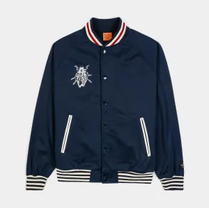SP x Van Gogh Museum Beetle Track Mens Jacket (Blue/Orange)