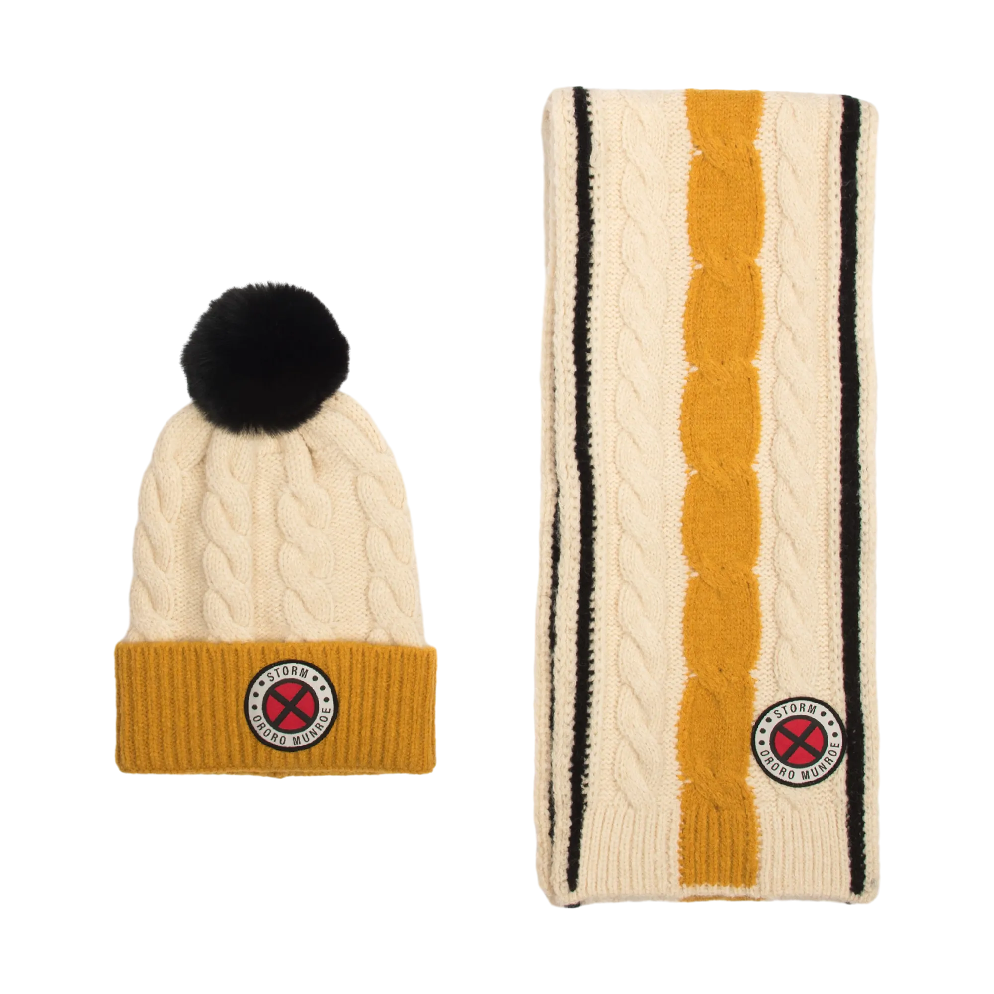 Storm Knit Scarf & Beanie Set