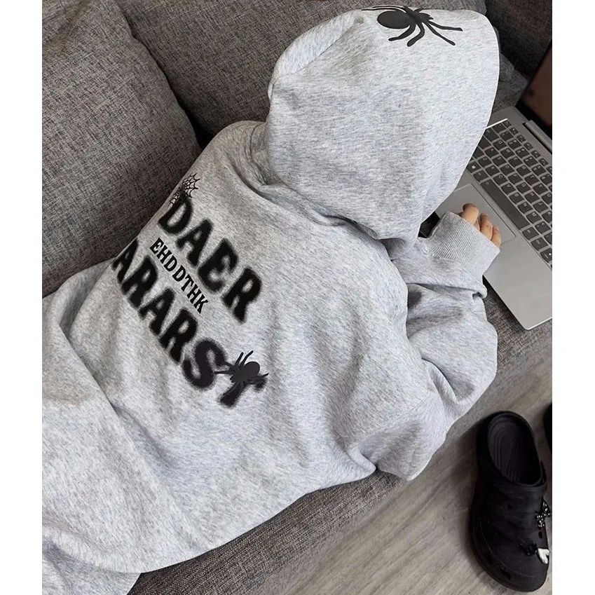 Sweatshirt Long Sleeve Double Layer Hooded Top