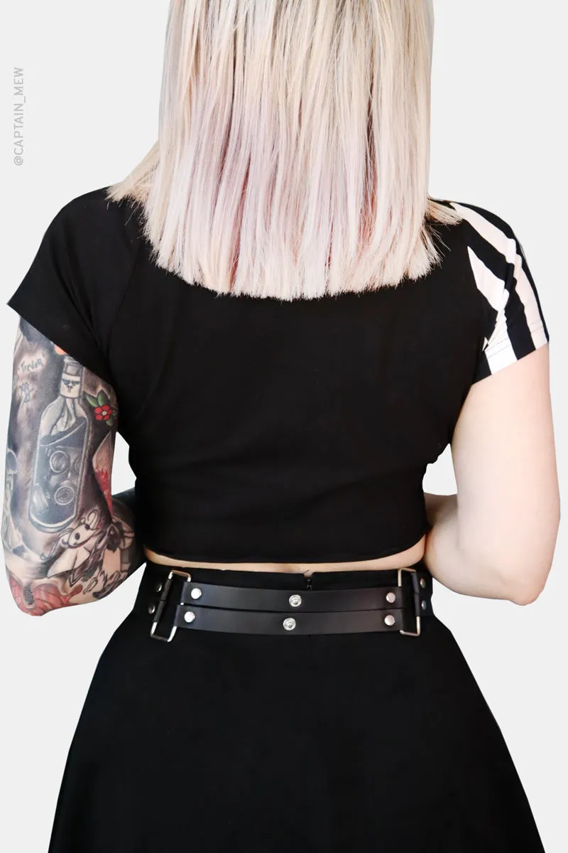 The Ghost Town Tie Top