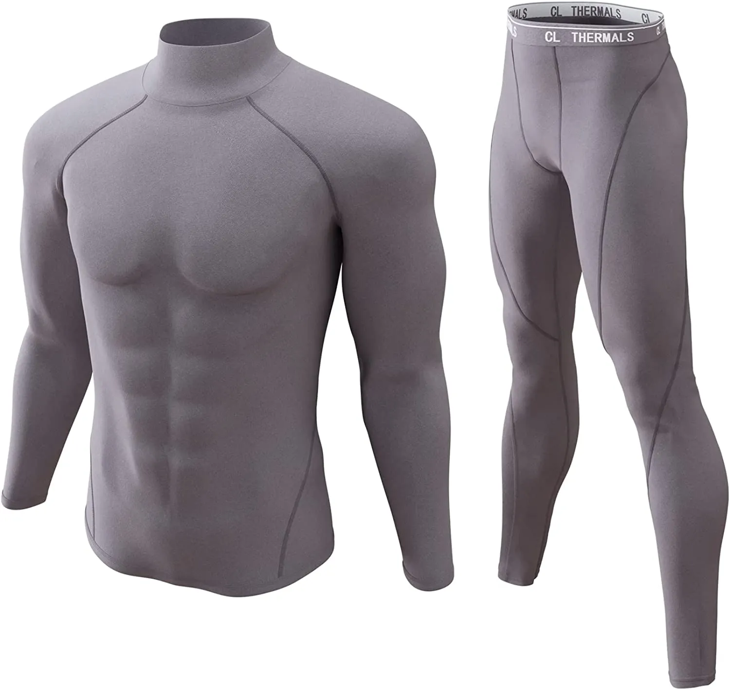 Thermal Underwear Set Winter Hunting Gear Sport Long Johns Base Layer Bottom Top Midweight