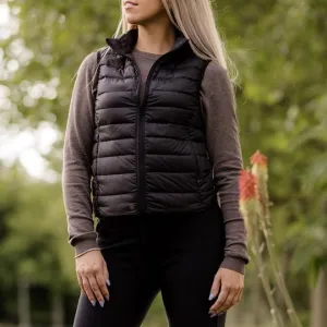 TKEQ- EZ Packable Down Vest (Matte Black)
