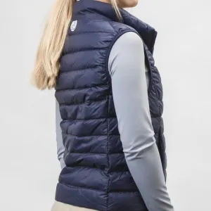 TKEQ- EZ Packable Down Vest (Matte Navy)