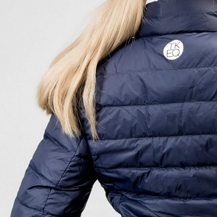 TKEQ- EZ Packable Down Vest (Matte Navy)