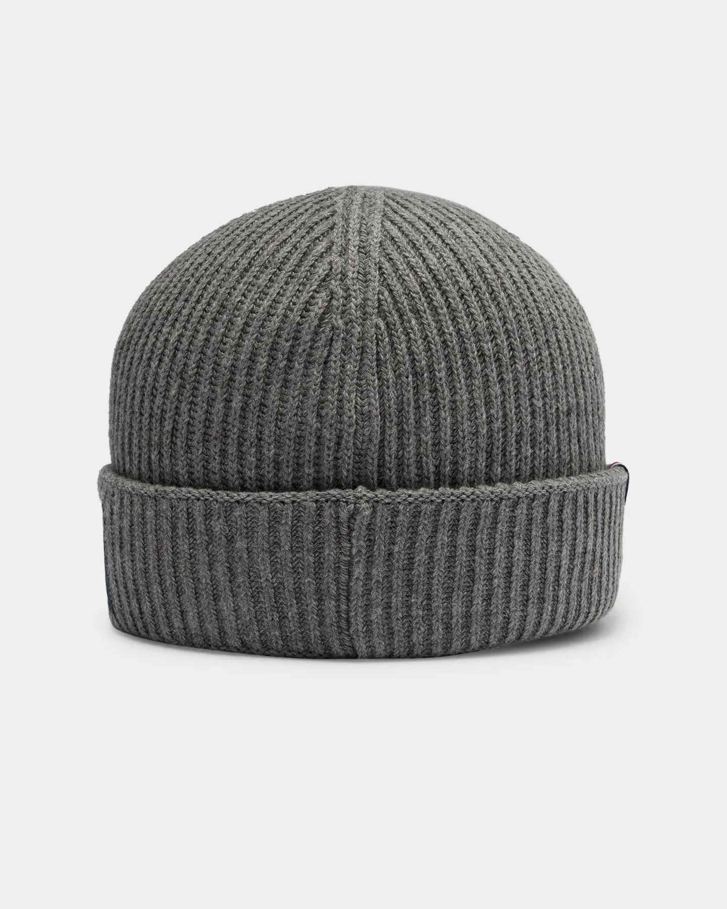 Tommy Jeans Men's Outdoors Patch Beanie Mid Grey Melange