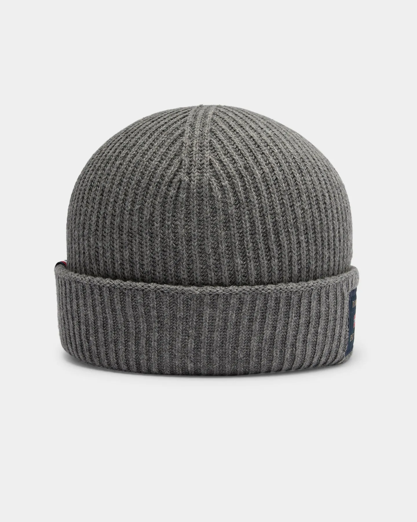 Tommy Jeans Men's Outdoors Patch Beanie Mid Grey Melange