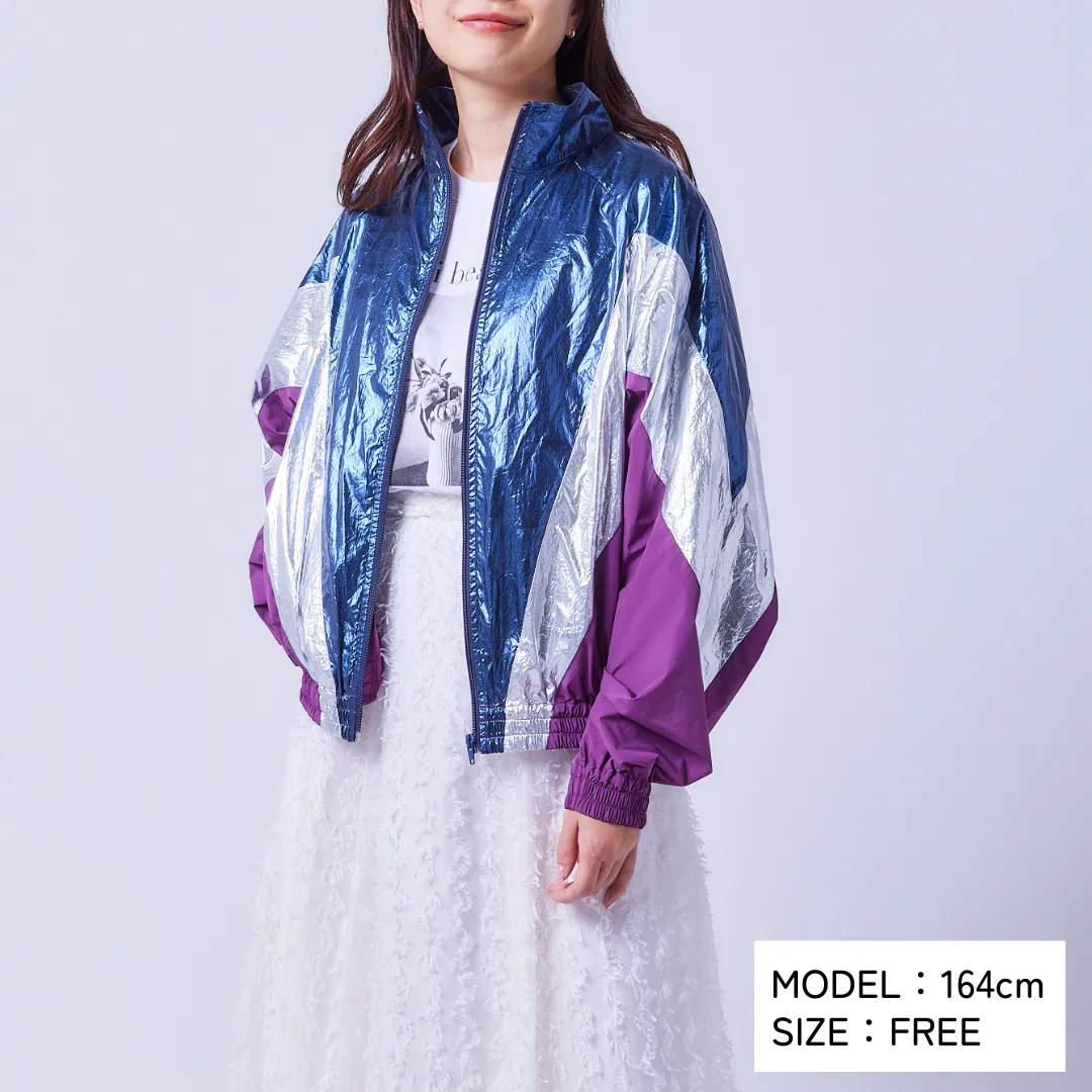 Torico Metallic Track Jacket