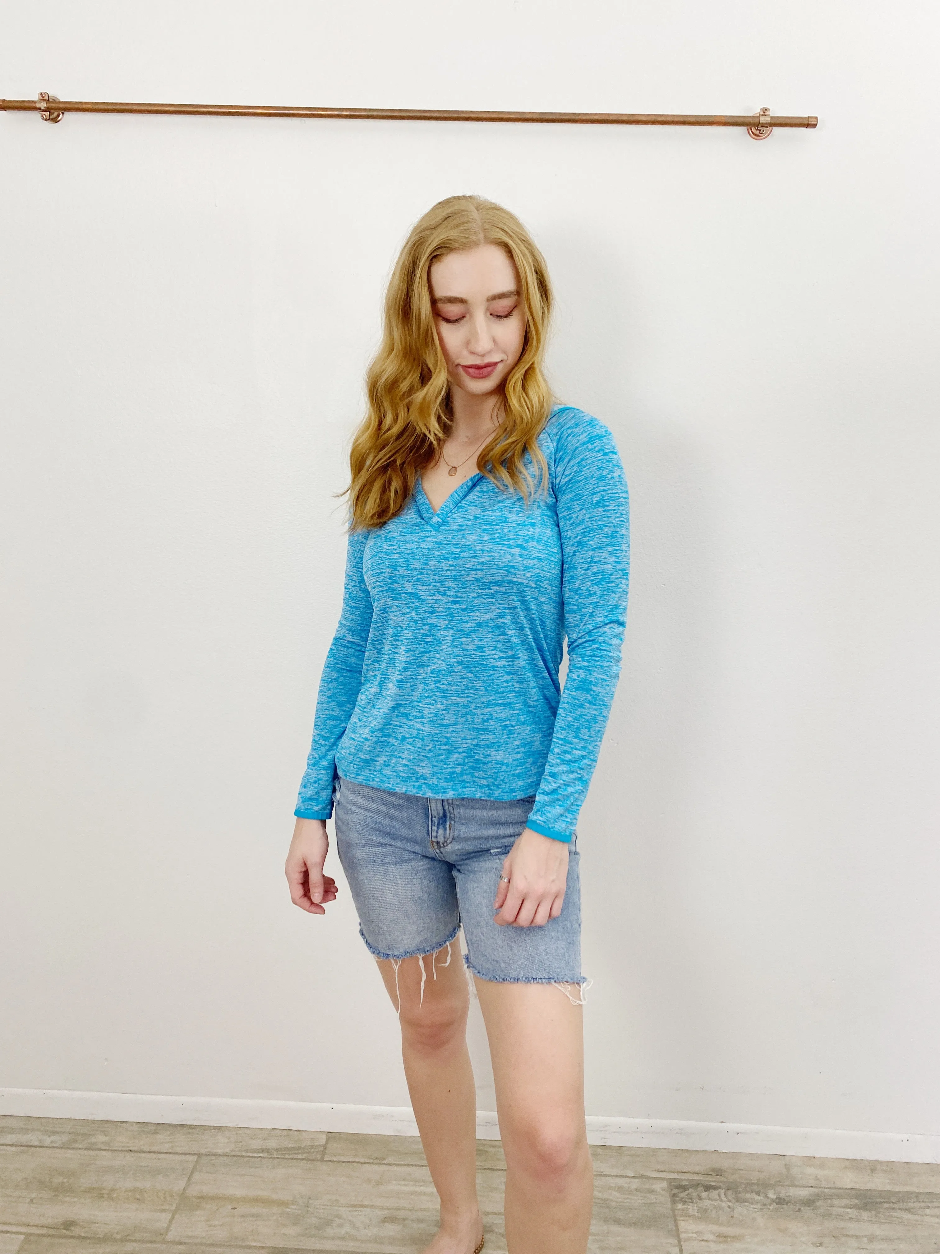 Under Armor Dark Turquoise Hooded Sweatshirt XS