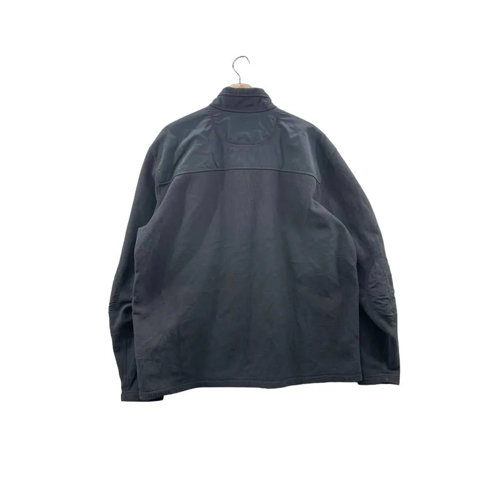 Vintage Carhartt Mirarchi Electric Inc. Black Zip Up Fleece Jacket