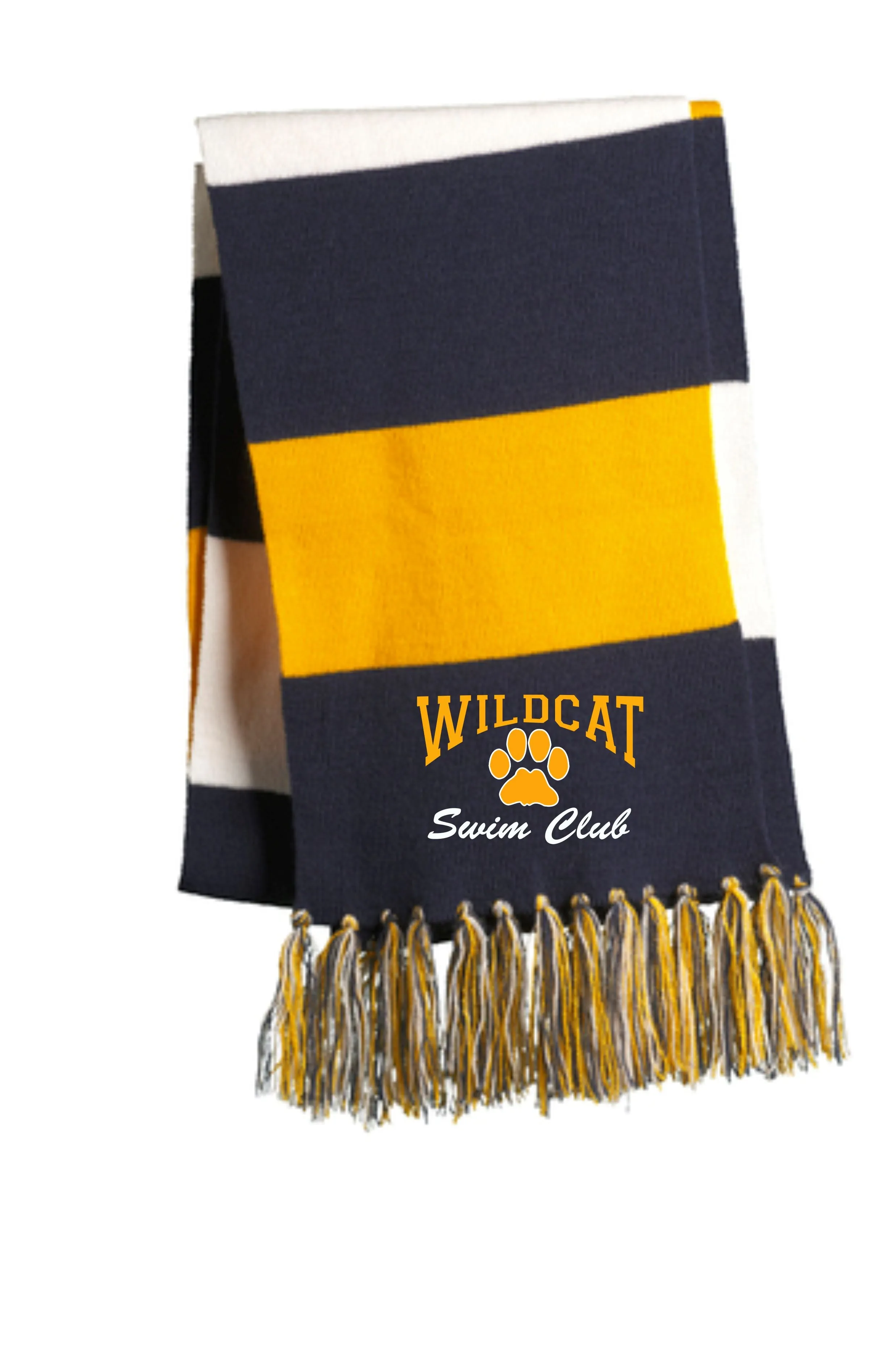Wildcat Swim Club Knit Scarf