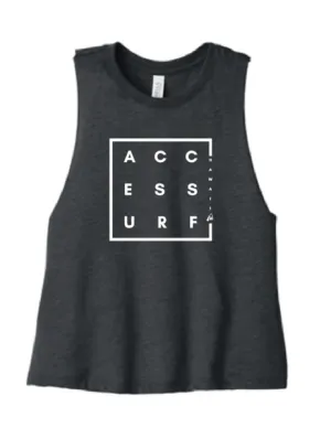 Womens Crop Tank Square