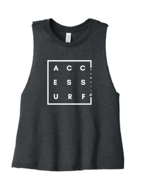 Womens Crop Tank Square