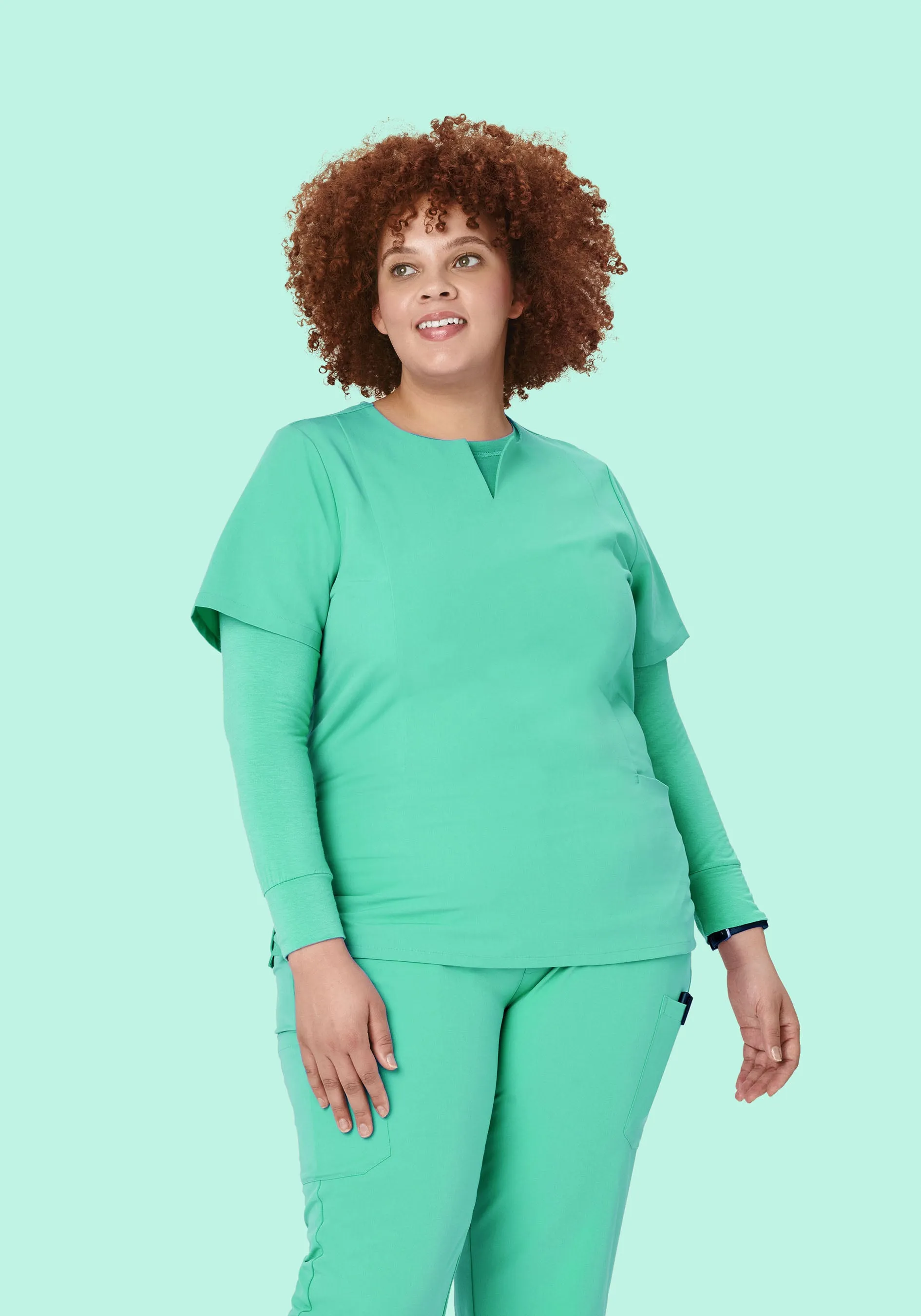 Women's Underscrubs Seaglass